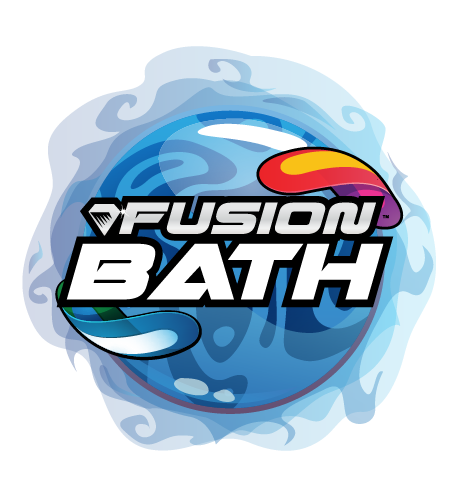 fusion bath blue icon